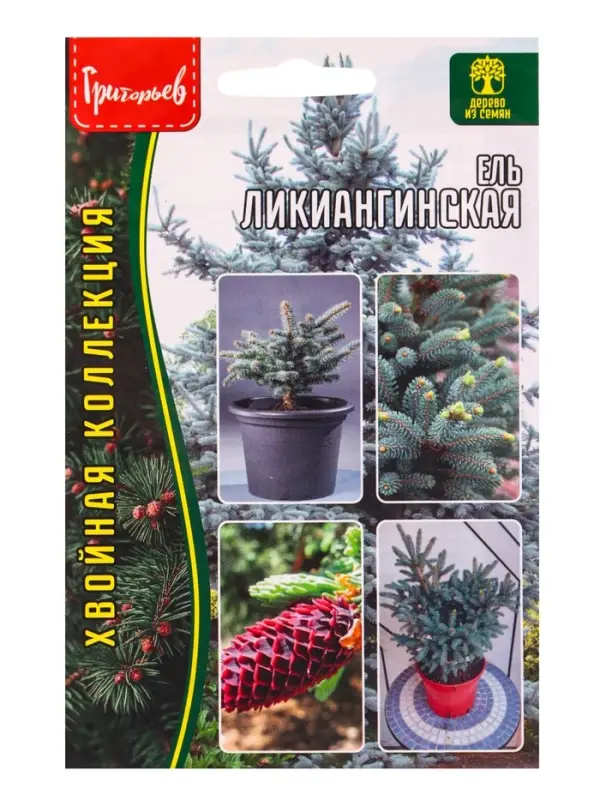 Семена Ель &laquo;Ликиангинская&raquo;, 15 шт., &laquo;Григорьев&raquo;
