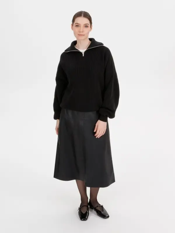 Джемпер Siluetti Birne, черный, размер S/M Джемпер Siluetti Birne, черный, размер S/M