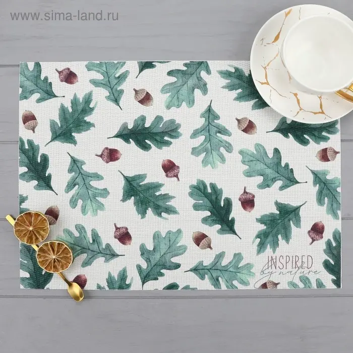 Новогодняя салфетка на стол Inspired, ПВХ, 40&times;29 см