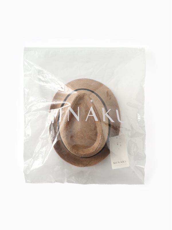 Шляпа мужская MINAKU "Плетеная", размер 58, цвет бежевый