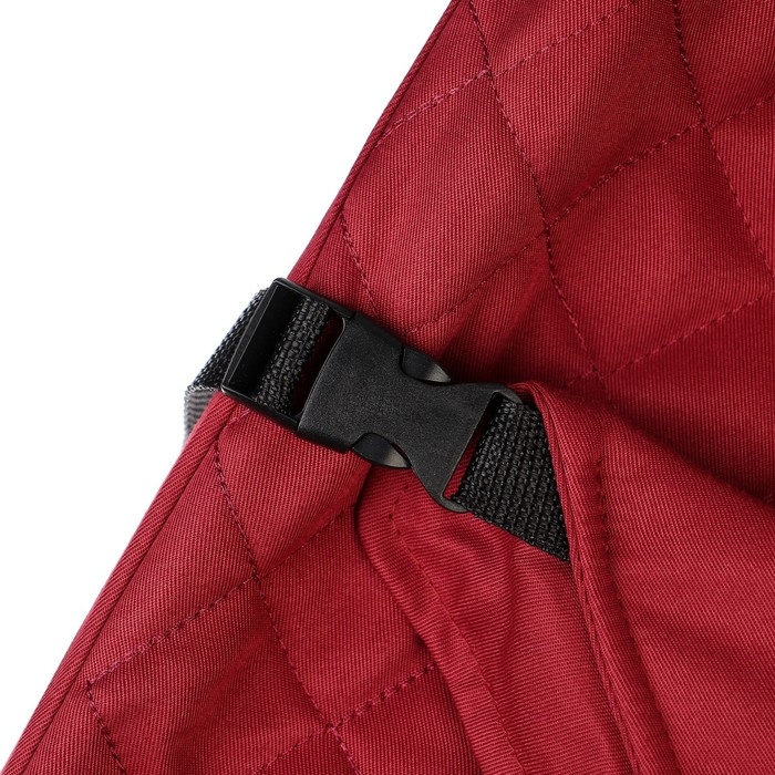 Шезлонг детский, кресло - качалка с игрушками для новорождённых «Крошка Я», цвет бордовый Шезлонг детский, кресло - качалка с игрушками для новорождённых «Крошка Я», цвет бордовый