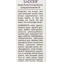 Эфирное масло для увеличения груди SADOER, 10 мл