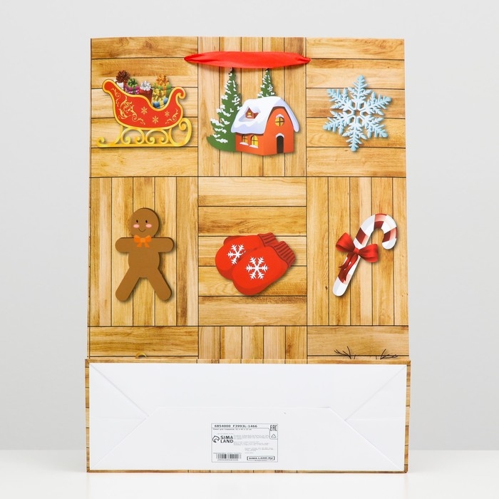 Пакет ламинированный "Игрушечный переполох" 32 х 42 х 12