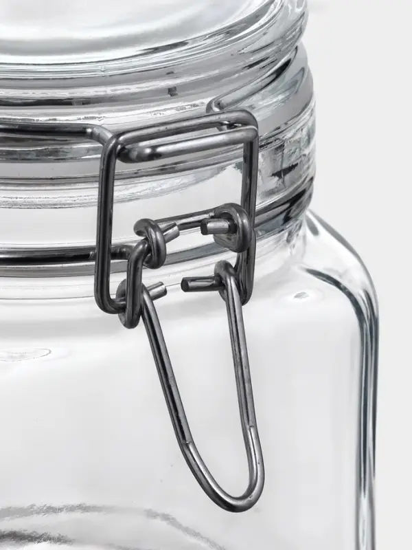 Банка для сыпучих продуктов Paşabah&ccedil;e Cremlin, 740 мл, стекло, прозрачная