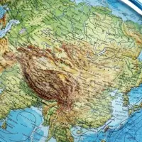 Глобус физико-политический &laquo;Глобен&raquo;, интерактивный, диаметр 320 мм, рельефный, с подсветкой