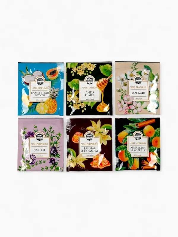 Чай подарочный &laquo;С Новым годом&raquo;, 42 шт.&times;1.8 г