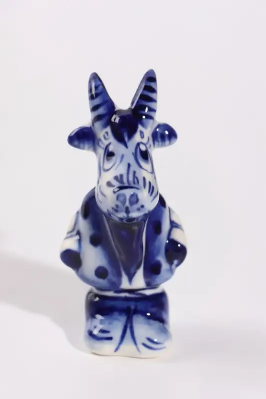 Фигурка фарфоровая &laquo;Козлик Федя&raquo;, 8&times;4&times;4 см