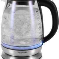 Чайник HYK-G8800 1,7л 2200Вт серебристый (стекло)