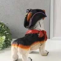 Копилка для денег &laquo;Собака Корги, пират&raquo;, 26&times;28&times;14 см