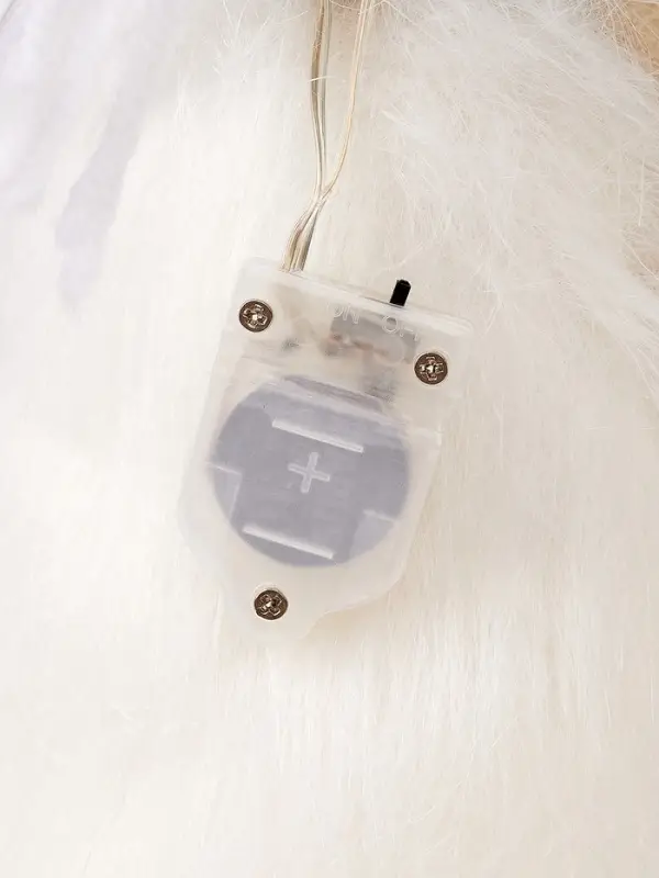 Фигура текстиль «Новогодний лосик» 58 см, 10 LED, от батареек АА×3, свечение тёплое белое Фигура текстиль «Новогодний лосик» 58 см, 10 LED, от батареек АА×3, свечение тёплое белое