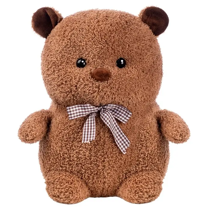 Мягкая игрушка Мягкая игрушка "Мишка Пухляшик-кудряшик ", 28 см PUHM01