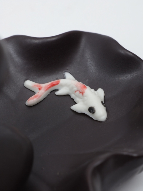 Подставка для благовоний TAKE IT EASY «Баланс и рыбки», набор благовоний конусы, стелющийся дым, 4.3×3.5×6см