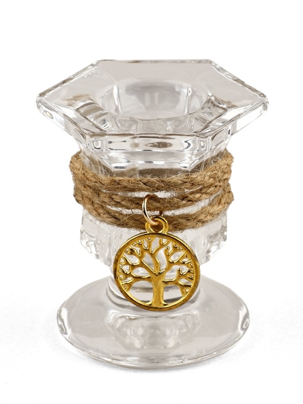 Подсвечник, дерево, 5 х 5,5 см Подсвечник, дерево, 5 х 5,5 см