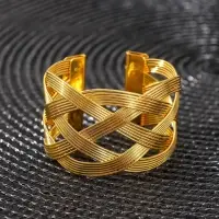 Кольцо для салфетки «Сфера», 3,5×4,5×5,5 см, цвет золотой