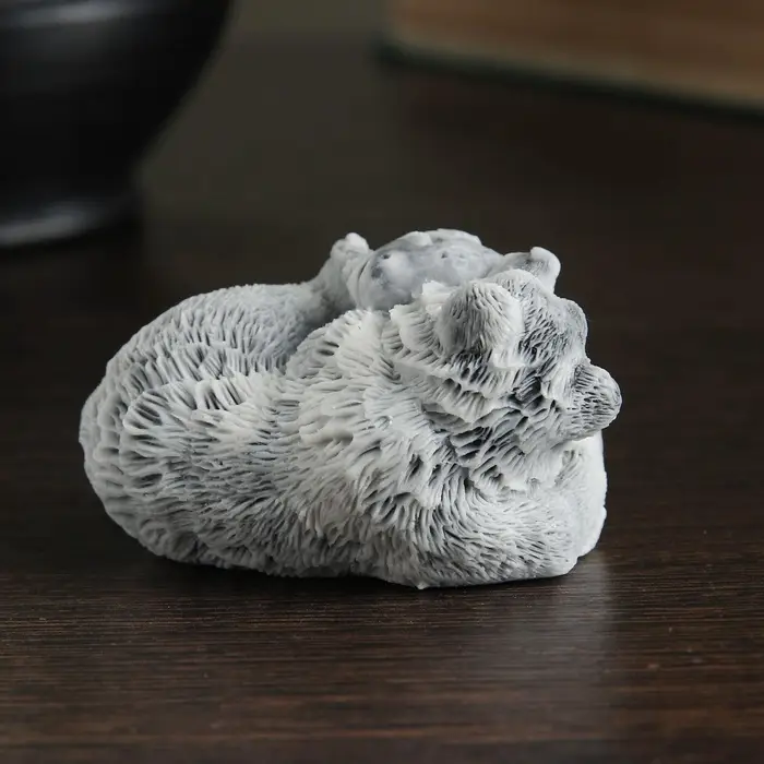 Фигурка &laquo;Медвежонок с рыбой&raquo;, 6.5 см, МИКС