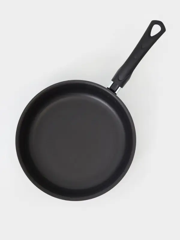 Сотейник Promo, 2.8 л, d=24 см, стеклянная крышка, антипригарное покрытие, алюминий, чёрный