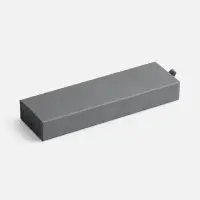 Ручка шариковая Ringa в футляре, серая Ручка шариковая Ringa в футляре, серая