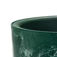 Кашпо со вставкой 1 л d15 см h14см МИКРИТ зеленый слайн