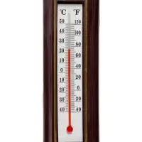 Термометр комнатный Luazon, спиртовой, коричневый