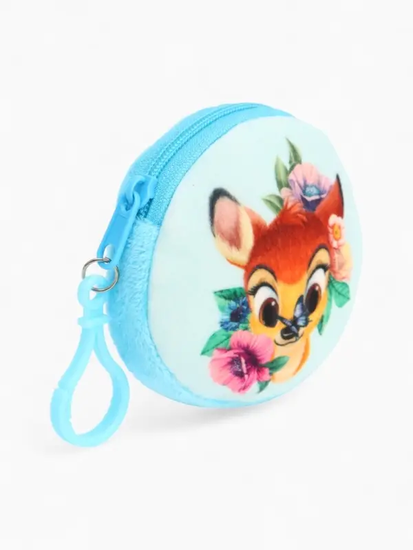 Кошелек детский плюшевый, Бэмби