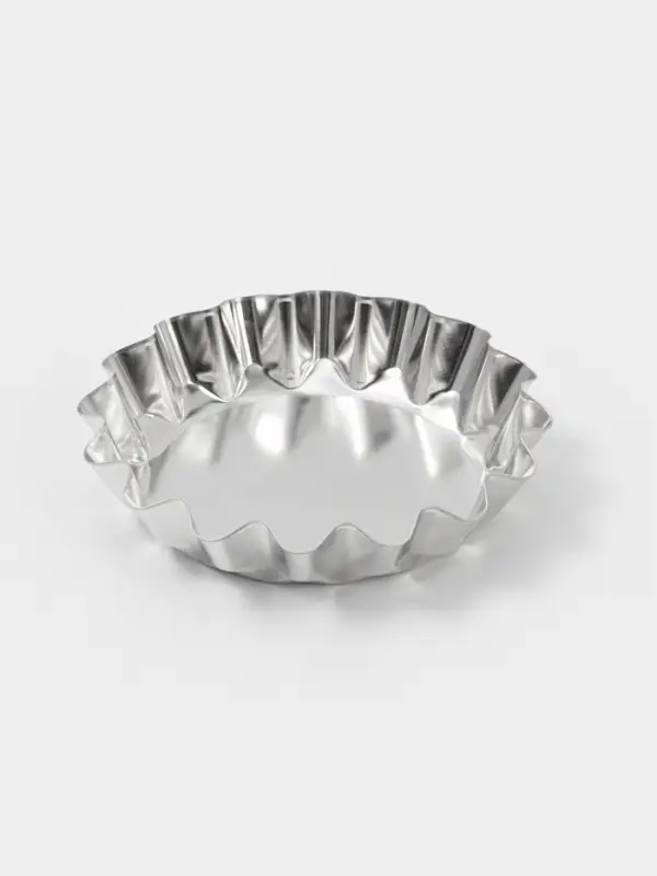 Форма для выпечки универсальная, d=15.2 см, h=3.4 см, жесть, серебристая