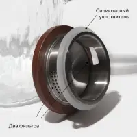 Кувшин для воды &laquo;Агат&raquo;, 1.8 л, 12&times;22.5 см, стекло, прозрачный