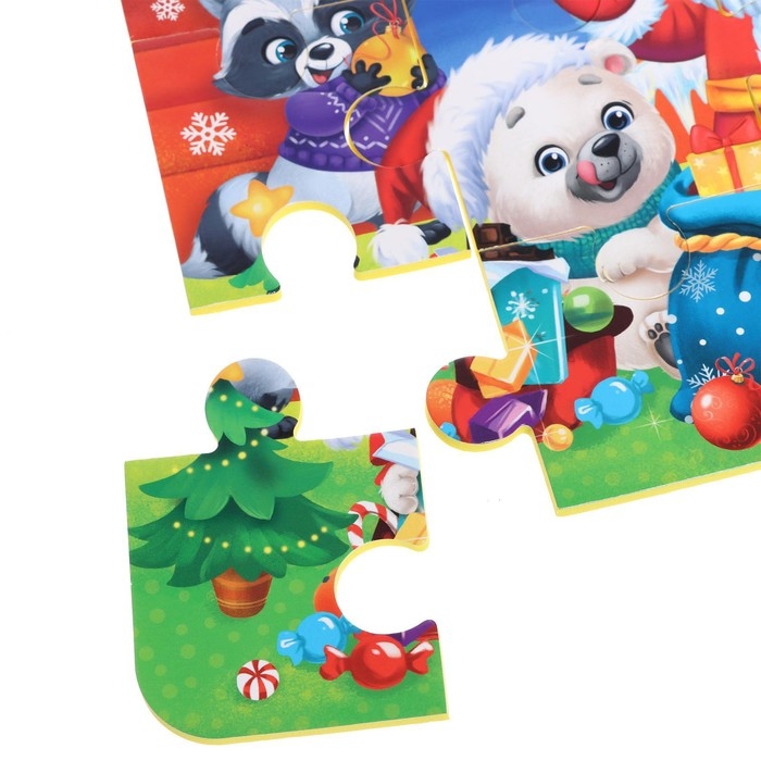 Пазл с музыкальным чипом «Дедушка Мороз» Пазл с музыкальным чипом «Дедушка Мороз»