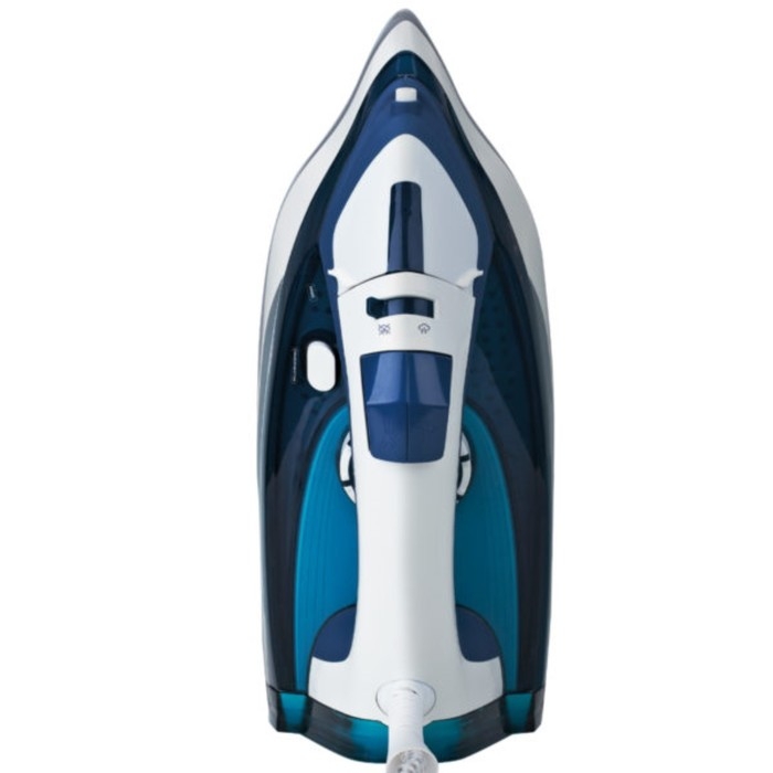 Утюг Centek CT-2319, 2400 Вт, керамика, 480 мл, капля-стоп, пар. удар, бело-синий Утюг Centek CT-2319, 2400 Вт, керамика, 480 мл, капля-стоп, пар. удар, бело-синий