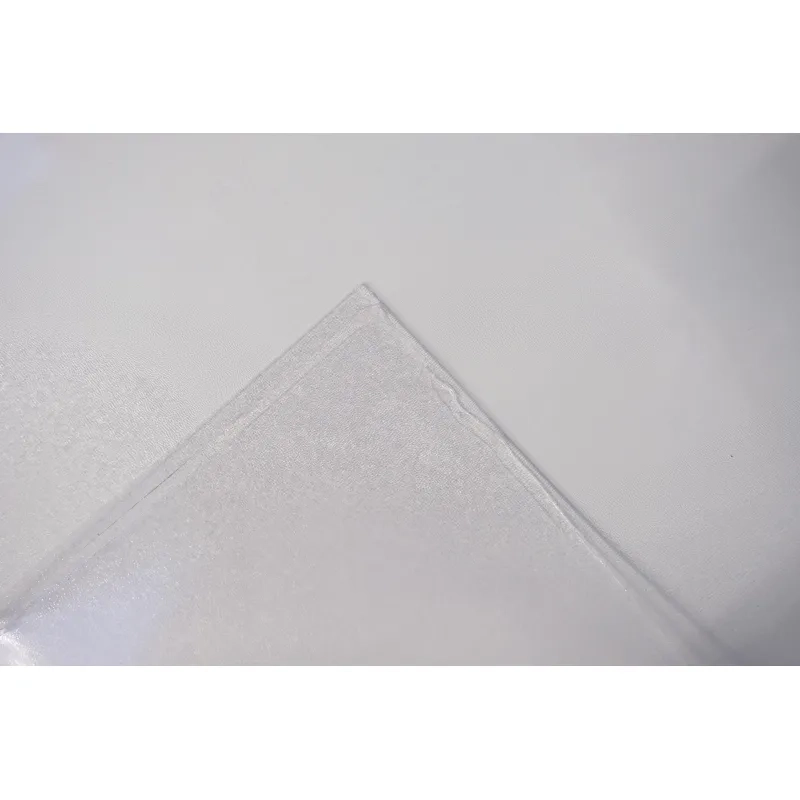 Скатерть на стол гиб.стекло Dekorelle 120х80см рифленая толщ 0,8мм прозрач