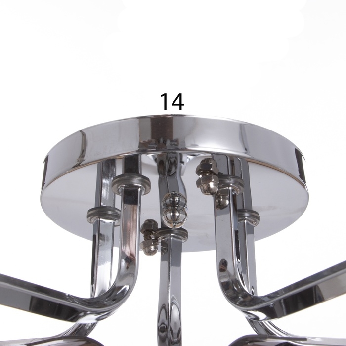 Люстра Люстра "Деми" 5х40Вт Е27 Хром МОДЕЛЬ: 2800433