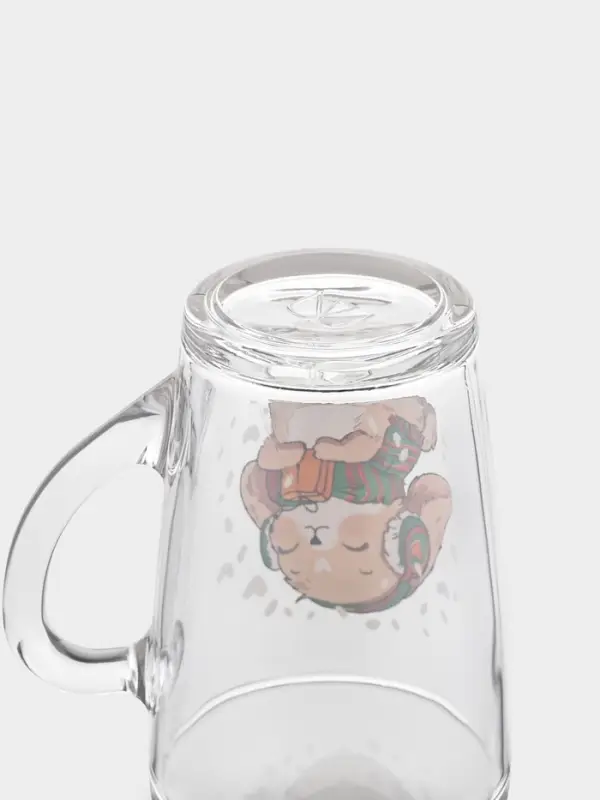 Кружка "Каппучино" "Новогодние зверушки" 300 мл