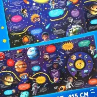 Книга - раскладушка с окошками &laquo;Что скрывает космос?&raquo;