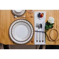 Лента репсовая, 6 мм, 23&plusmn;1 м, чёрная №39