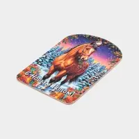 Доска разделочная сувенирная Дарим Красиво «Символ года. С новым годом», дерево, 27.5×19.5×0.5 см, разноцветная