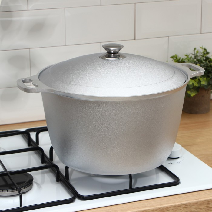 Кастрюля алюминиевая, 10 л Кастрюля алюминиевая, 10 л