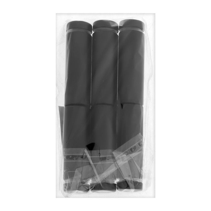 Дистанционный держатель для табличек, 16х50 мм, цвет черный,набор 6 шт. Дистанционный держатель для табличек, 16х50 мм, цвет черный,набор 6 шт.