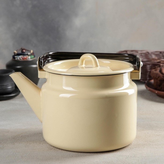 Чайник, 2 л, без деколи, цвет МИКС Чайник, 2 л, без деколи, цвет МИКС