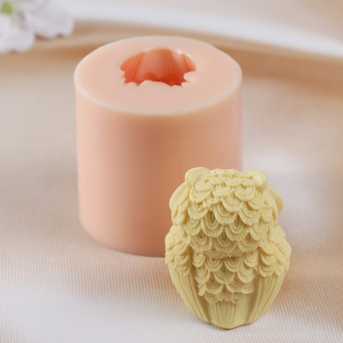 Молд силиконовый Молд силиконовый "Сова2" (издел. 5,5х3,4х4,3 см)