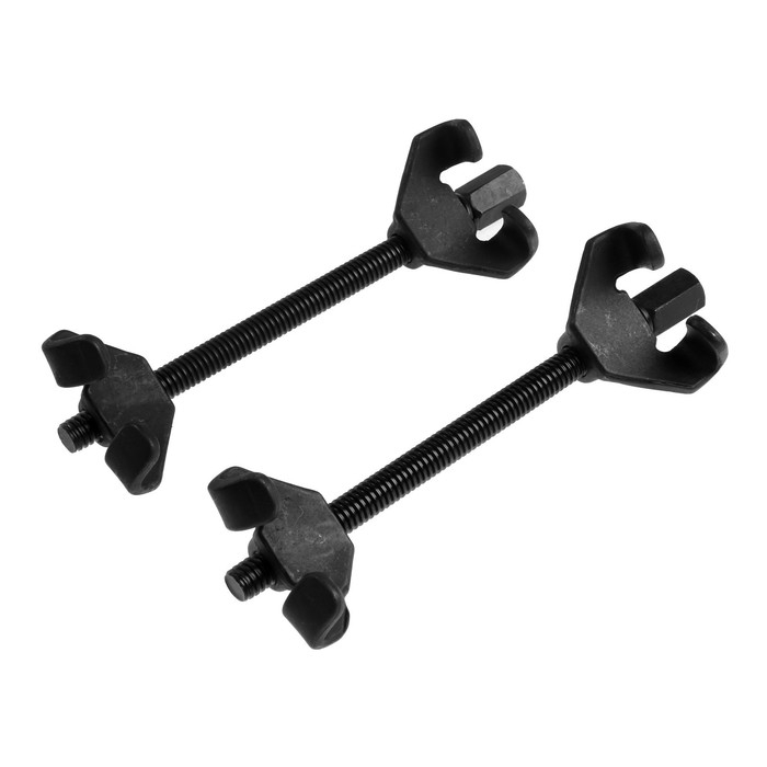 Съемник пружин ТУНДРА, усиленный, 45 сталь, с двухсторонними захватами, от 85 до 250 мм Съемник пружин ТУНДРА, усиленный, 45 сталь, с двухсторонними захватами, от 85 до 250 мм