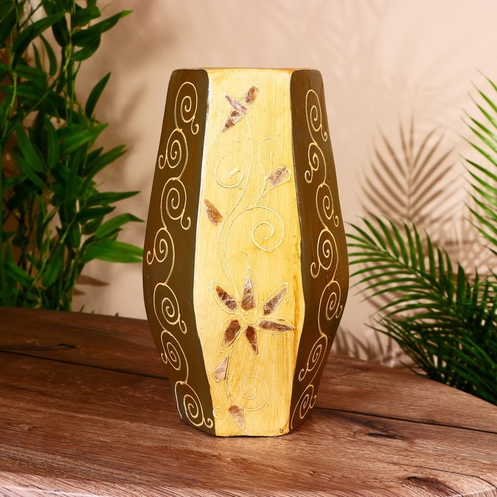 Ваза 17х17х33 см, албезия Ваза 17х17х33 см, албезия