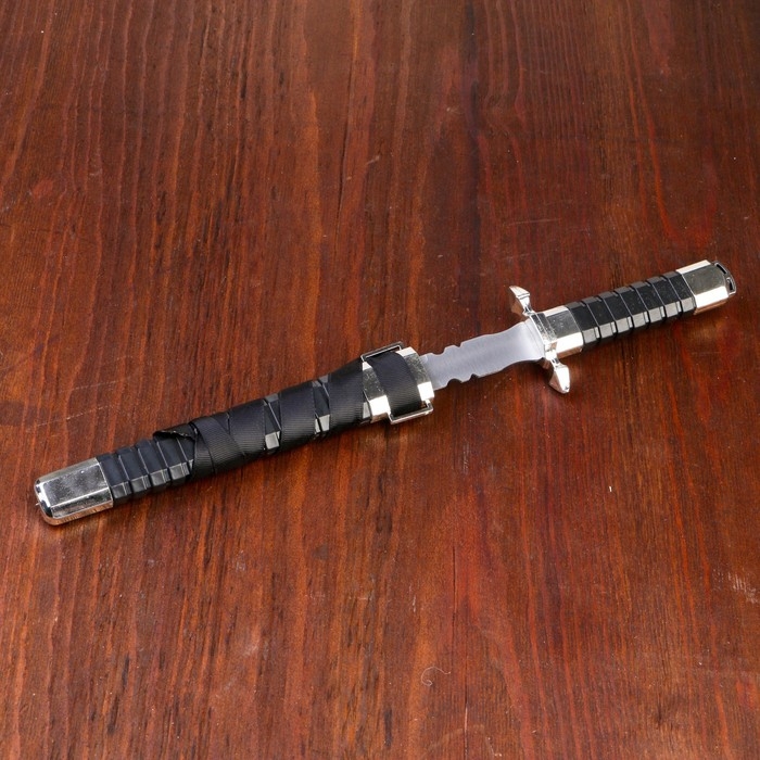 Кортик, рукоять и ножны с рёбрами, 29,5 см Кортик, рукоять и ножны с рёбрами, 29,5 см