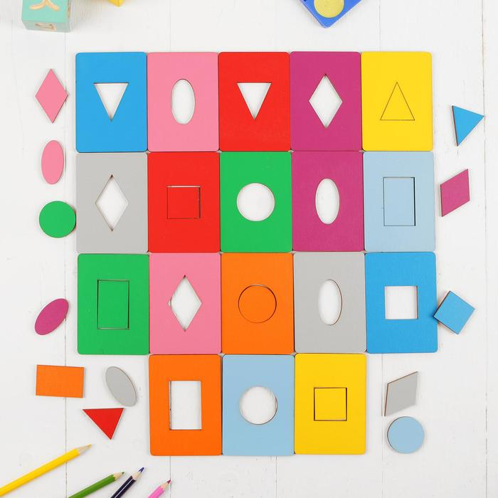 Досочки Сегена, крашеные, 18 шт., размер досочки: 7 × 9,5 см Досочки Сегена, крашеные, 18 шт., размер досочки: 7 × 9,5 см