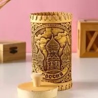 Туес "Россия", D8,5смхH(с хватком)17см, береста Туес "Россия", D8,5смхH(с хватком)17см, береста