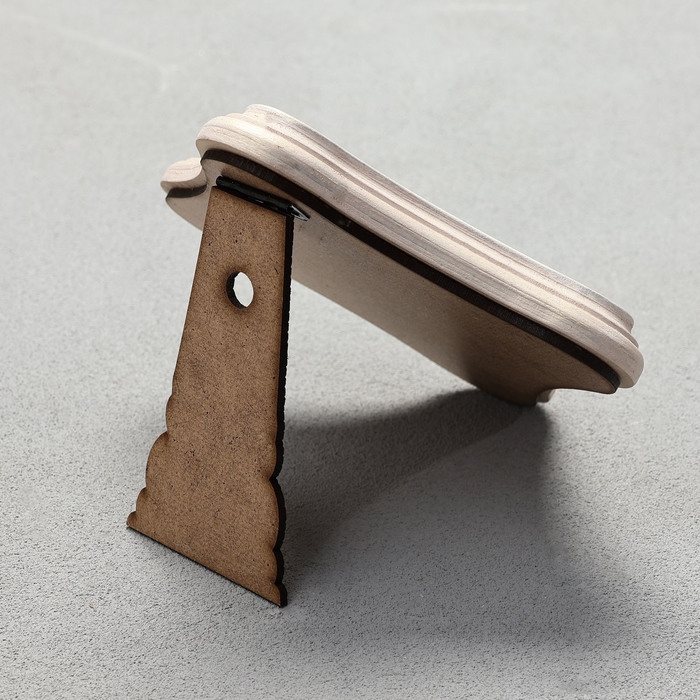 Скрижаль  Скрижаль "Молитва Николая Сербского", цвет жемчуг, 17,5х17,5х2 см, берёза