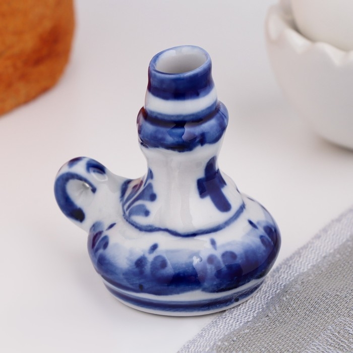 Подсвечник , широкий с ручкой, 6 см Подсвечник , широкий с ручкой, 6 см