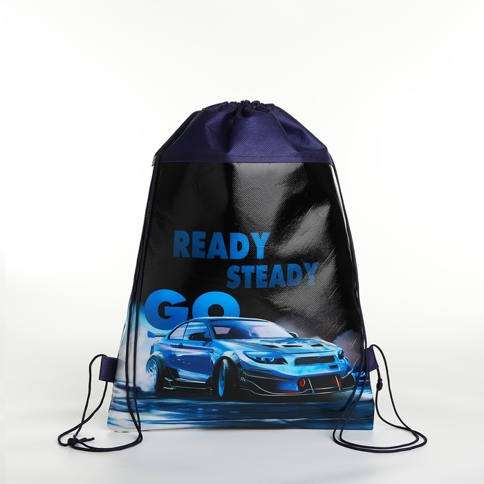 Мешок для обуви «Тачка» черный 30 х 40 см Мешок для обуви «Тачка» черный 30 х 40 см