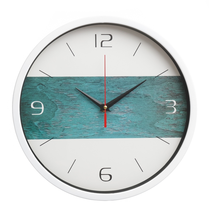 Часы настенные Часы настенные "Линия", d-30 см, плавный ход