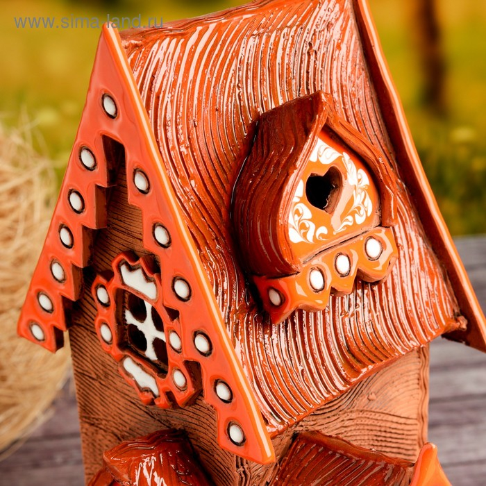 Аромалампа Домик «Варвара», 22 см, ручная работа, микс Аромалампа Домик «Варвара», 22 см, ручная работа, микс