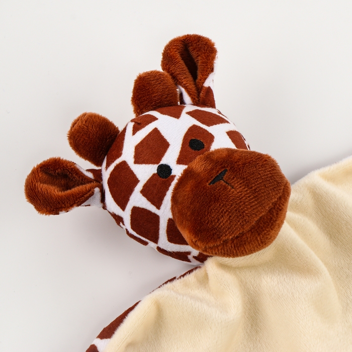 Набор подарочный: Комфортер 27 см + плед 71х125 см, «Жираф» Набор подарочный: Комфортер 27 см + плед 71х125 см, «Жираф»