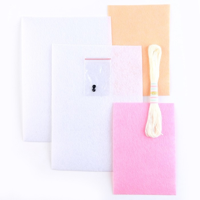 Набор для шитья. Игрушка из фетра своими руками «Белый котик» Набор для шитья. Игрушка из фетра своими руками «Белый котик»